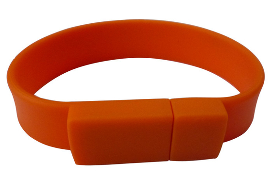 Silikon Gummi rot Pensonlized Armband benutzerdefinierte Usb Blitz-Antriebe 2 GB/4 GB/512 MB