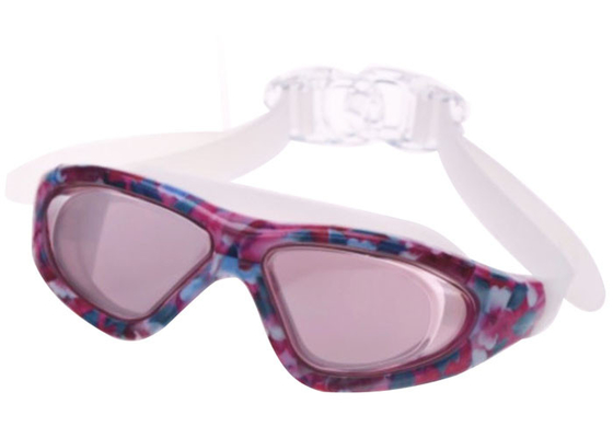 Justierbare Winkel-Silikon-Schwimmen-Schutzbrillen fertigten Logo/Farbe besonders an