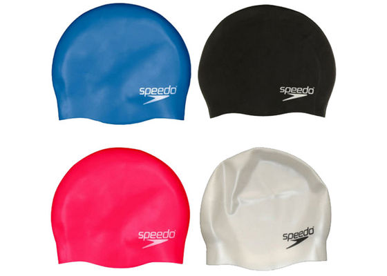 Sport-Waren-förderndes Geschenk der Silikon-wasserdichte Schwimmen-Kappen-220*190mm