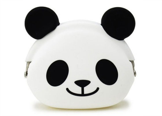 Ohr-Panda Silicone Coin Purse Wallet-Beutel für Kinder 95*92*45