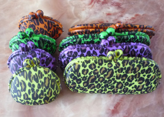 Mexiko-Art-Silikon-Münzen-Geldbeutel-Beutel mit prägeartigem buntem Geldbeutel